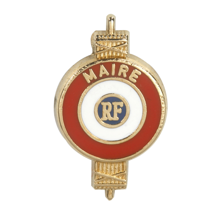 Boutonnière cocarde et faisceau