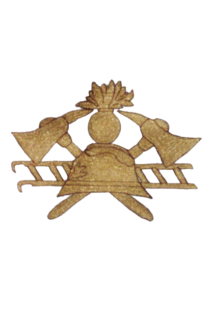 Broderie Casque Pompier Echelle