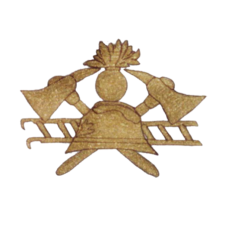 Broderie Casque Pompier Echelle