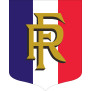 Ecusson porte-drapeaux tricolore RF