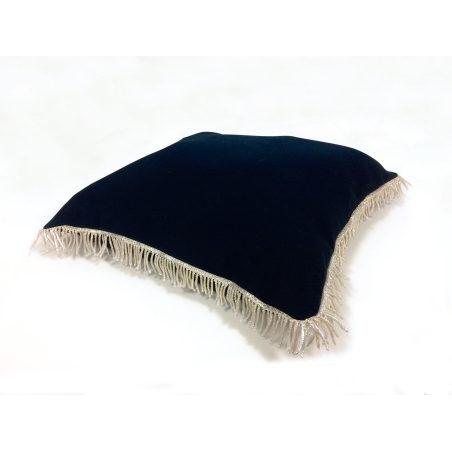 Coussin noir 30 x 30 cm