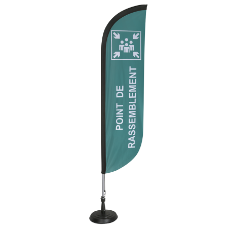 Voile Point de Rassemblement H. 2.30 m