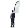 Voile Sac à dos Plume - Street flag - 1270 x 500 mm