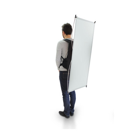 Voile Sac à dos Totem - Street flag - 1200 x 500 mm