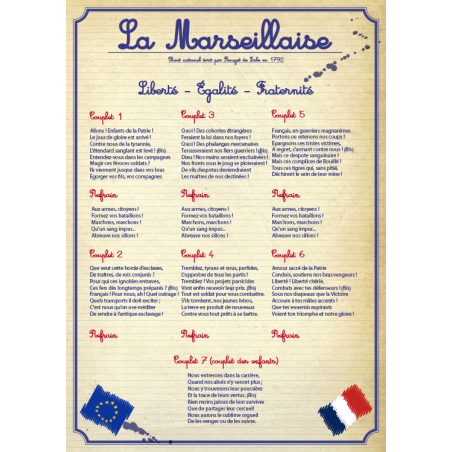 LOI BLANQUER - LOI ECOLE - MARSEILLAISE version primaire