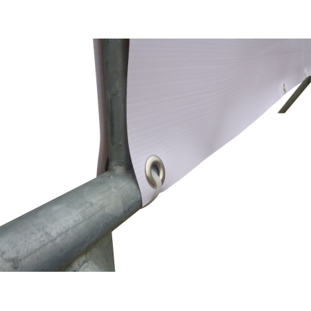 Cache-barrière de Police personnalisé - 250 cm 