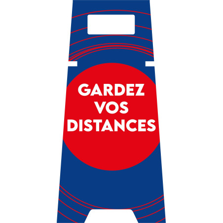 Panneau chevalet de sol