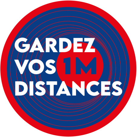 Rond - Adhésifs repositionnables pour l’intérieur