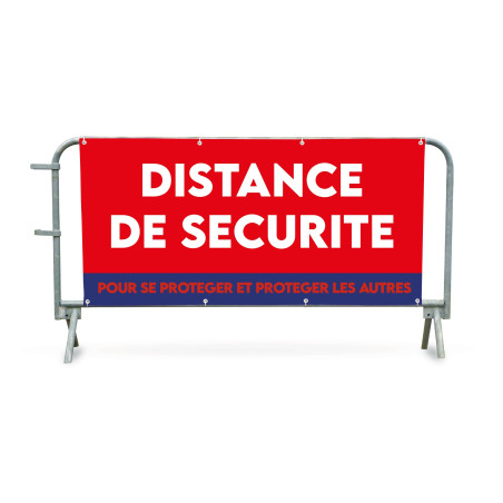 Cache barrière en bâche - visuel 1