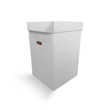 Poubelle en carton