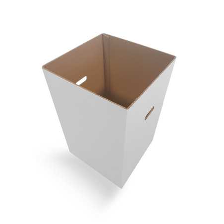 Poubelle en carton