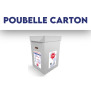 Poubelle en carton