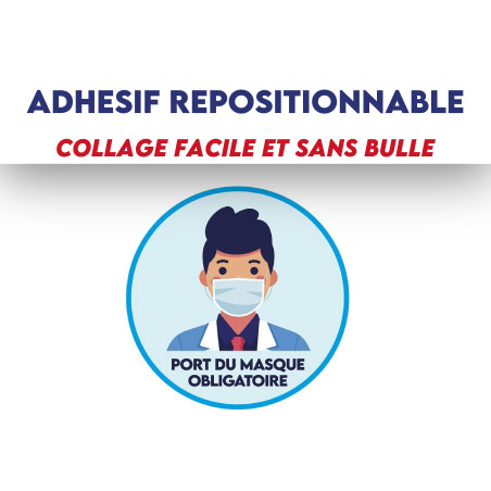 Rond - Adhésifs repositionnables pour l’intérieur