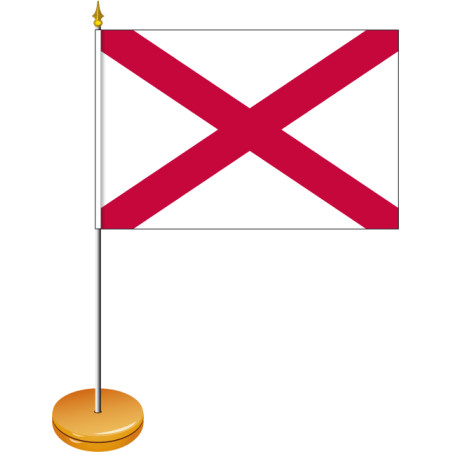 Drapeaux de table des états d'amérique 10 x 15 cm