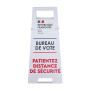 Panneau chevalet de sol - Spécial élection 