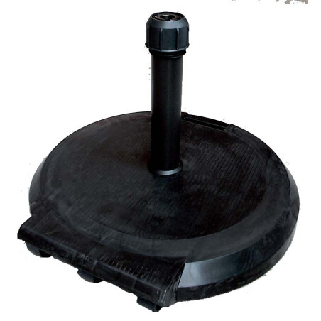 Pied béton 38 kg sur roulettes