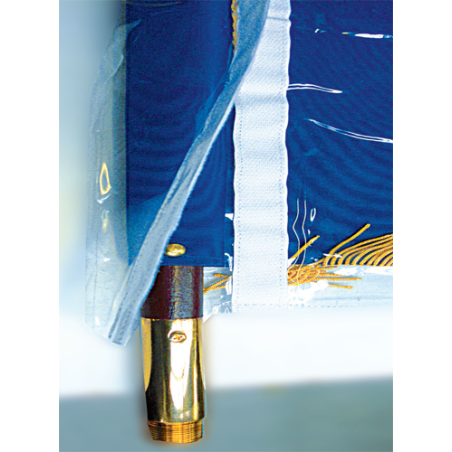 Housse intempéries pour drapeau de cérémonie