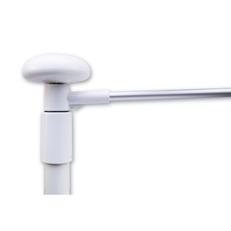 Mât aluminium 07 mètres - Avec Potence