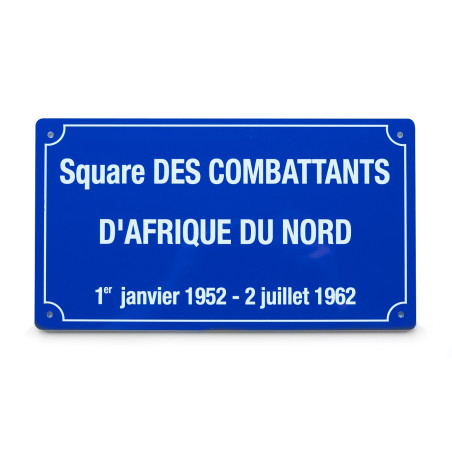 Plaque rue Babylone - Dibond