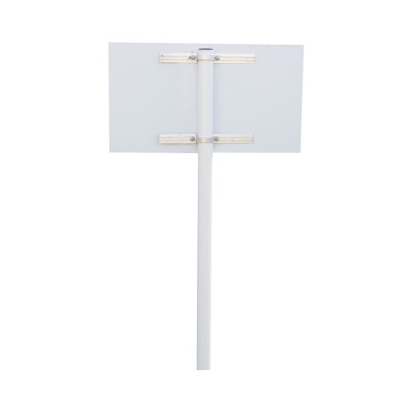 Poteau en aluminum blanc 3 mètres