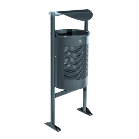 Corbeille Modèle Rond avec Couvercle