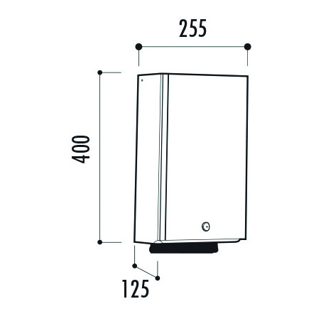 Distributeur mural 1 rouleau