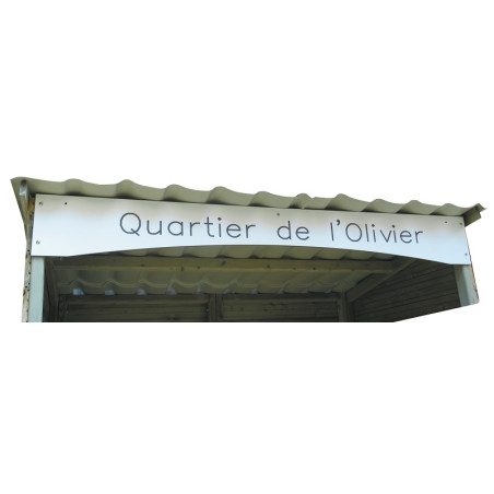 Abri de bus Lancelot - Bandeau 