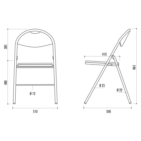 Chaise Florence Multiplis