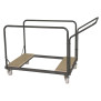 Chariot pour tables ronde Plus