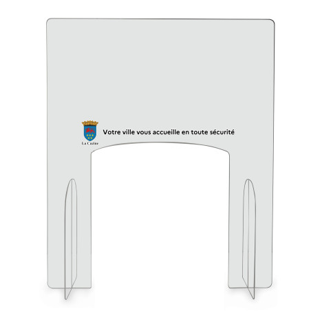 Paroi en plexi pour URNE électorale - Modèle Personnalisé