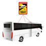 LOT de 3 adhésifs ANGLES MORTS pour BUS