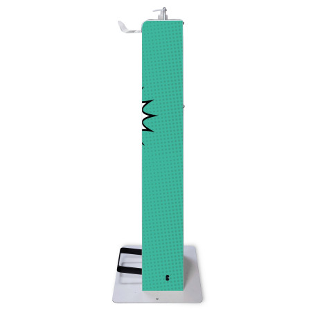 Borne distributeur de gel hydroalcoolique - modèle vert