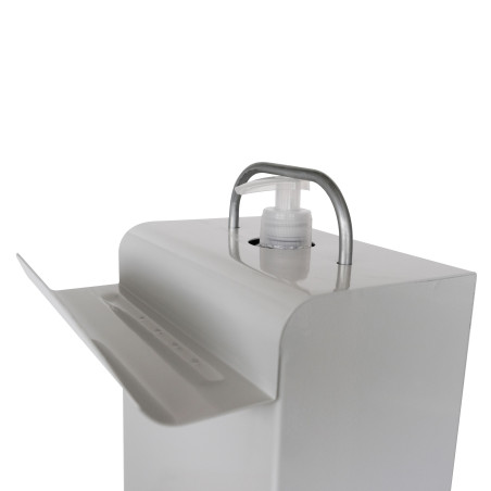 Borne distributeur de gel hydroalcoolique - modèle drapeau France