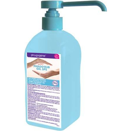 Carton de 20 flacons de Gel hydroalcoolique 500 ml