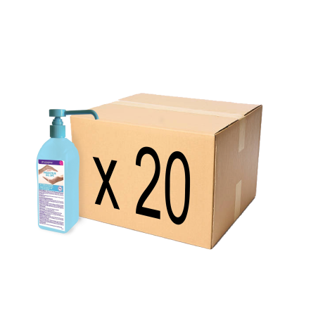 Carton de 20 flacons de Gel hydroalcoolique 500 ml