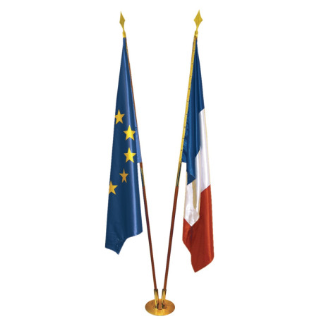 Lot de 2 drapeaux de prestiges