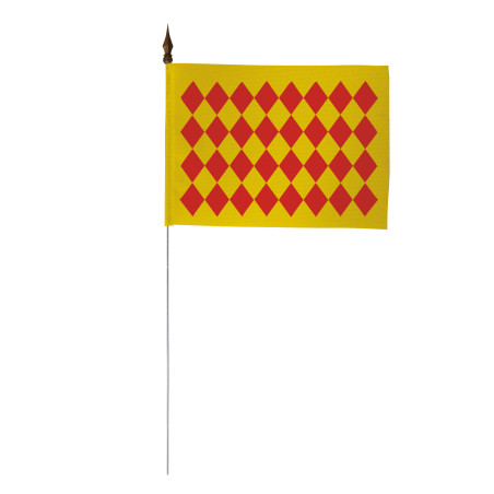 Drapeau de table province Angoumois 10 x 15 cm