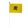 Drapeau de table province Flandres 10 x 15 cm