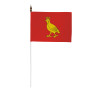 Drapeau de table province Aunis 10 x 15 cm