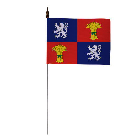 Drapeau de table province Gascogne 10 x 15 cm