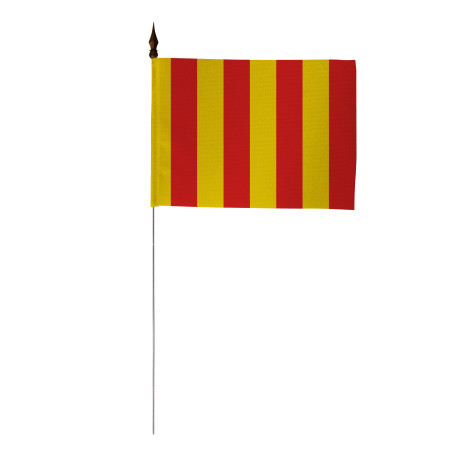 Drapeau de table province Roussillon 10 x 15 cm