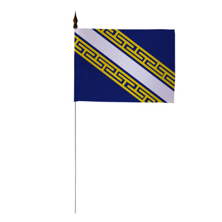 Drapeau de table province Champagne 10 x 15 cm