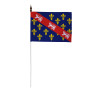 Drapeau de table province Marche 10 x 15 cm