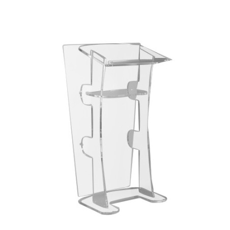 Pupitre opale en plexiglass