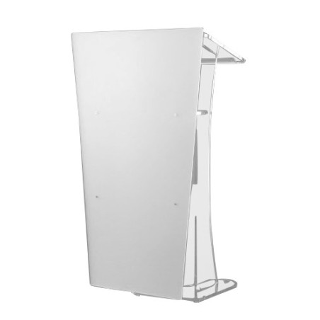 Pupitre opale en plexiglass