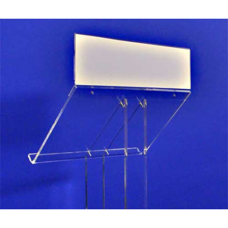 Lutrin pupitre en plexiglass
