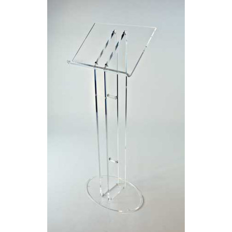 Lutrin pupitre en plexiglass