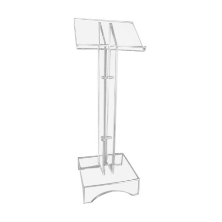 Lutrin pupitre réhaussé en plexi