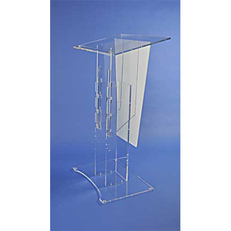 Pupitre réglable en plexiglass