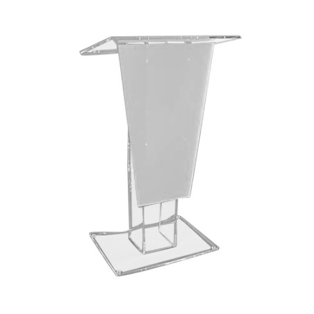 Pupitre réglable en plexiglass